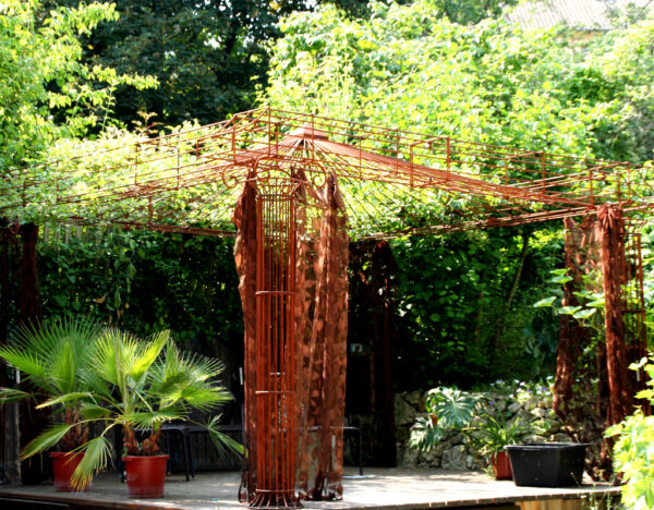Gartenpavillon Eisen Empire300 Metallpavillon Stabil