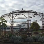 Holland550 Gartenhaus Rund Metallpavillon Eisen
