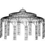 Pavillon Holland 550 Cad Zeichnung